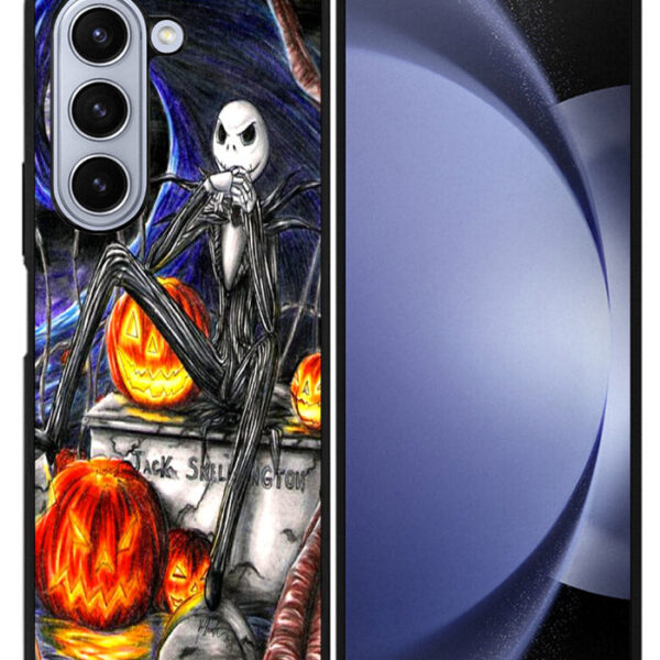 Nightmare Jack Skellington Samsung Galaxy Z Fold 5 2023 5G Case CT0196
