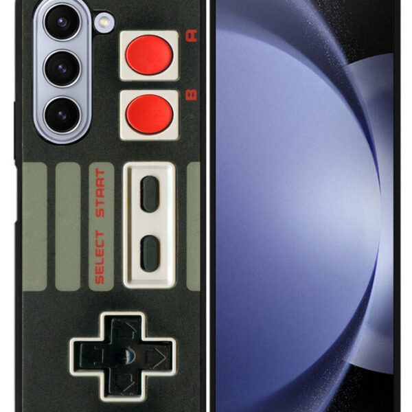 Nintendo NES Gamepad Controller Google Samsung Galaxy Z Fold 5 2023 5G Case CT1251