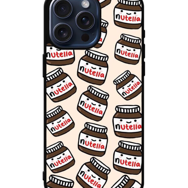 Nutella Pattern iPhone 15 Pro Max Case CT7664