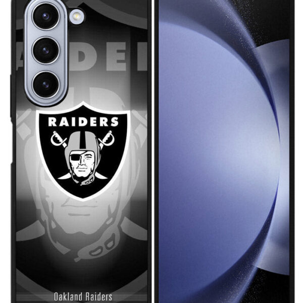 Oakland Raiders NFL Google Samsung Galaxy Z Fold 5 2023 5G Case CT0960