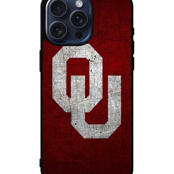 Oklahom Sooners iPhone 15 Pro Max Case CT1010