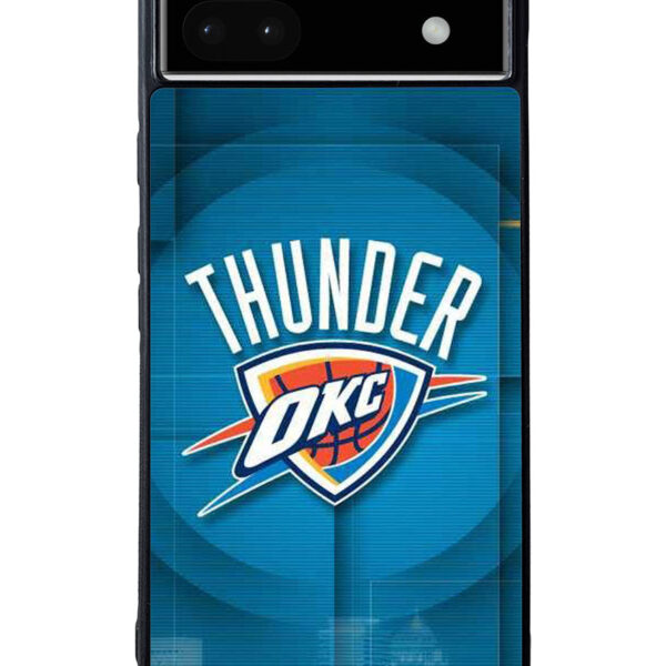 oklahoma city thunder logo Google Pixel 6A Case CT2976