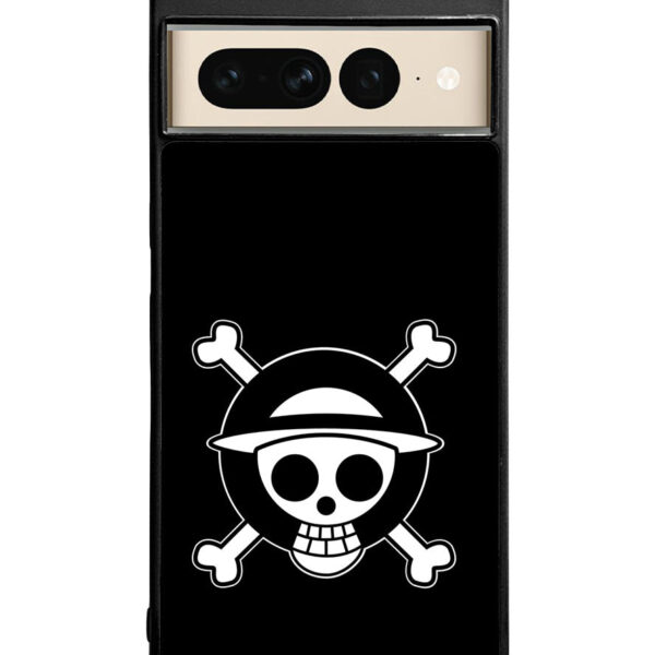 One Piece Logo Black Google Pixel 7 Pro Case CT1192