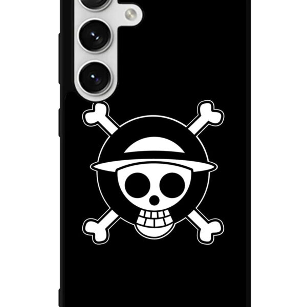 One Piece Logo Black Samsung Galaxy S24 5G Case CT2986