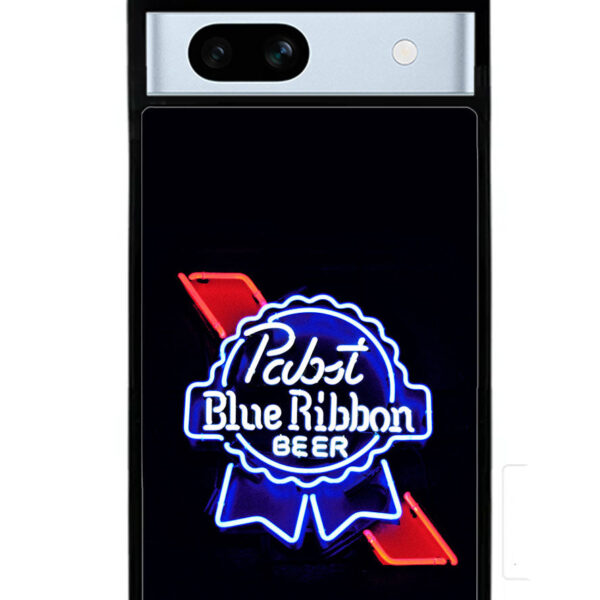 Pabst Blue Ribbon Neon Google Pixel 7A Case CT5531