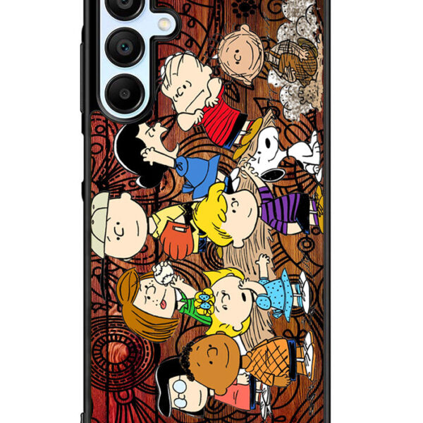 Peanuts In Background Wood Art Samsung Galaxy A15 5G Case CT0228
