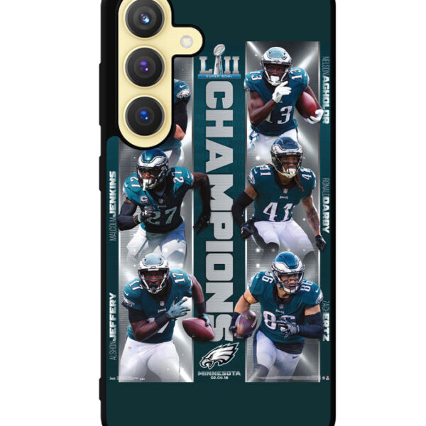 Philadelphia Eagles Super Bowl Samsung Galaxy S24 Plus Case CT1386