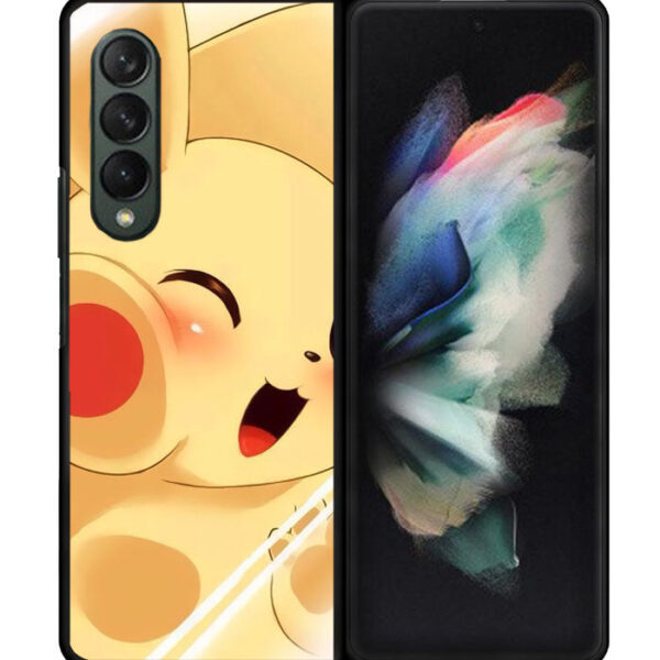 Pikachu Cute Pokemon Google Samsung Galaxy Z Fold 3 5G CT1220