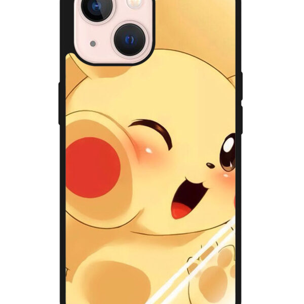 Pikachu Cute Pokemon iPhone 13 Mini Case CT1220