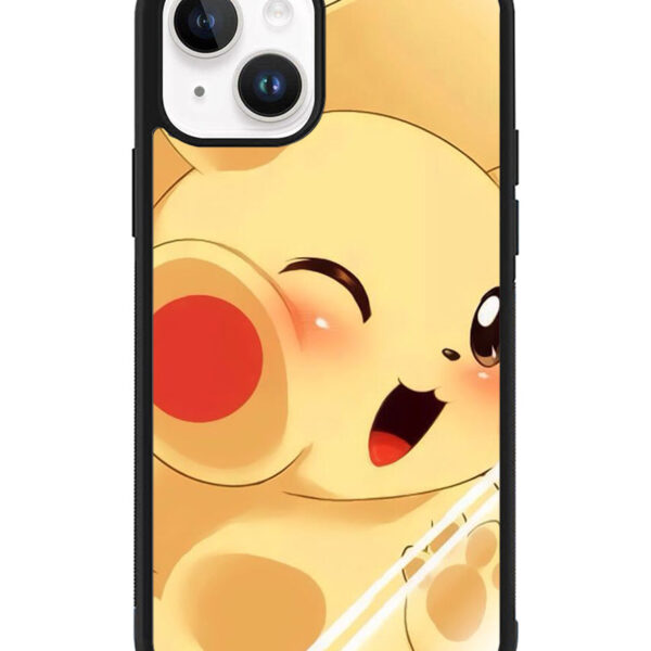 Pikachu Cute Pokemon iPhone 15 Plus Case CT1220