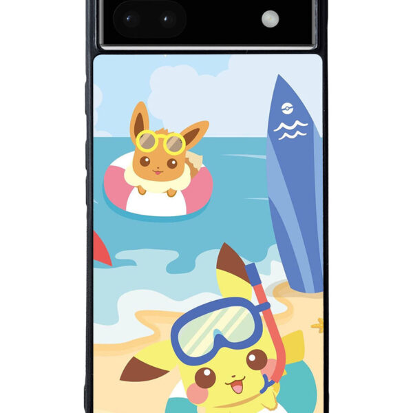 Pikachu Eevee Pokemon Google Pixel 6A Case CT9054