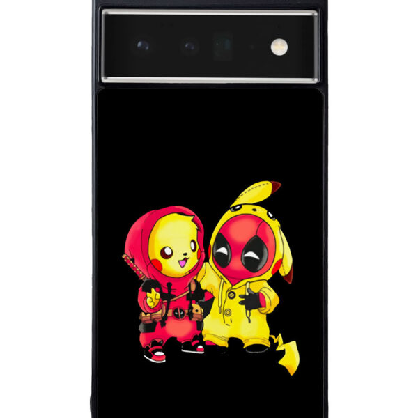 pikachu Pokemon and Deadpool Google Pixel 6 Pro Case CT2907