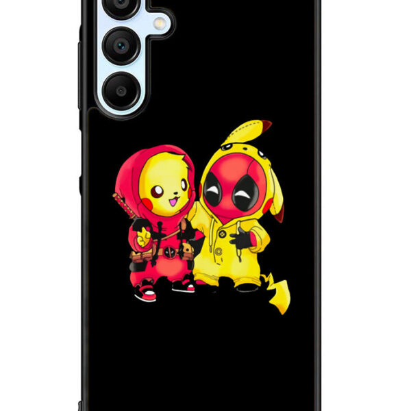 pikachu Pokemon and Deadpool Samsung Galaxy A15 5G Case CT2907