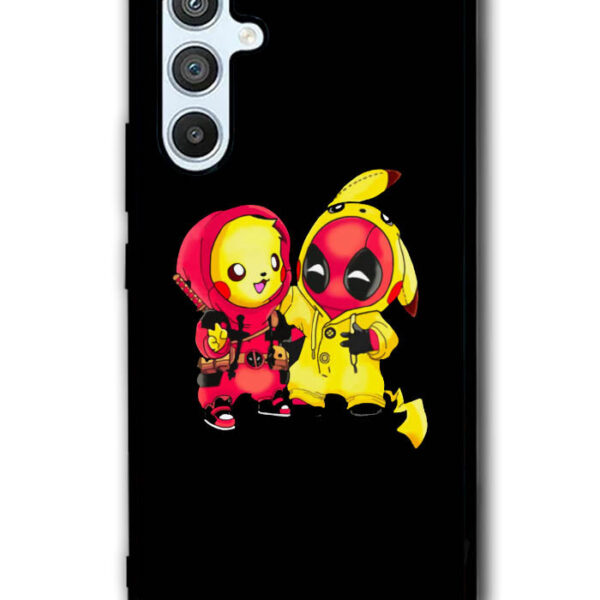 pikachu Pokemon and Deadpool Samsung Galaxy A54 5G Case CT2907