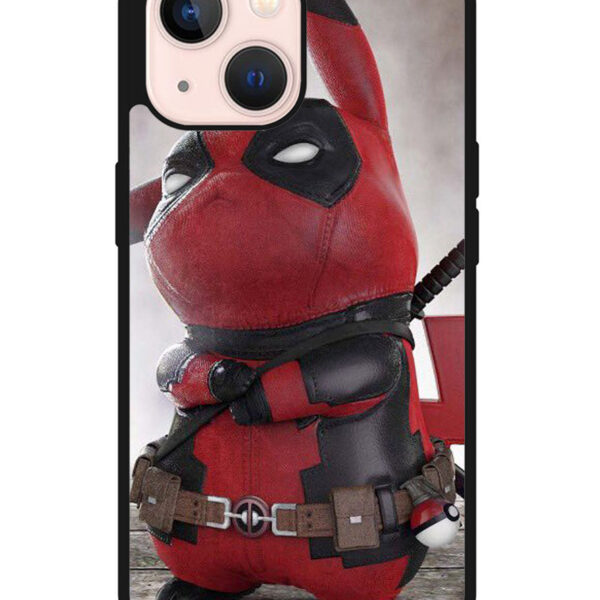 Pikachu Pokemon Deadpool Google iPhone 13 Mini Case CT1352