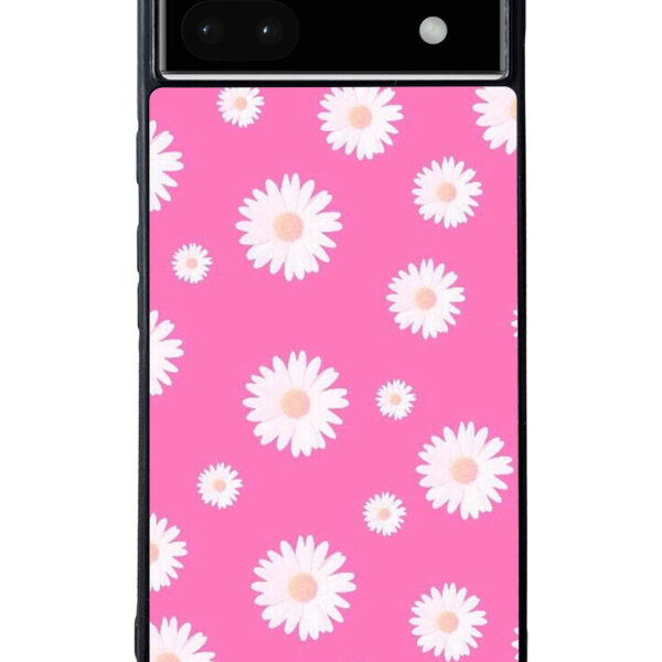 Pink Daisy Google Google Pixel 6A Case CT1850