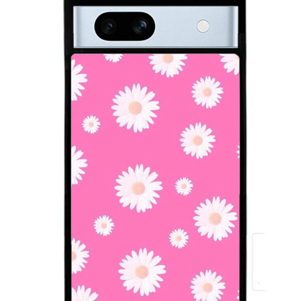 Pink Daisy Google Google Pixel 7A Case CT1850