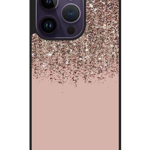 Pink Rose Gold Bronze Glitter iPhone Cases , Samsung Galaxy Cases , Google Pixel Cases , Motorola Cases CT10545