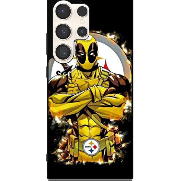 Pittsburgh Steelers deadpool Samsung Galaxy S24 Ultra Case CT2877