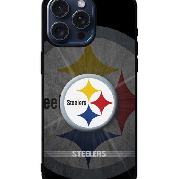Pittsburgh Steelers Logo iPhone 15 Pro Max Case CT0897