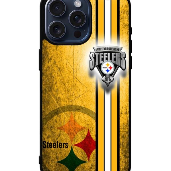 Pittsburgh Steelers NFL iPhone 15 Pro Max Case CT9513
