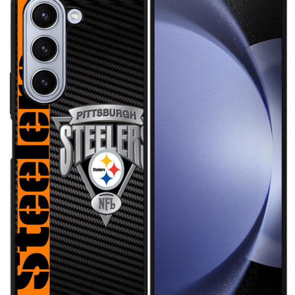Pittsburgh Steelers Samsung Galaxy Z Fold 5 2023 5G Case CT9758
