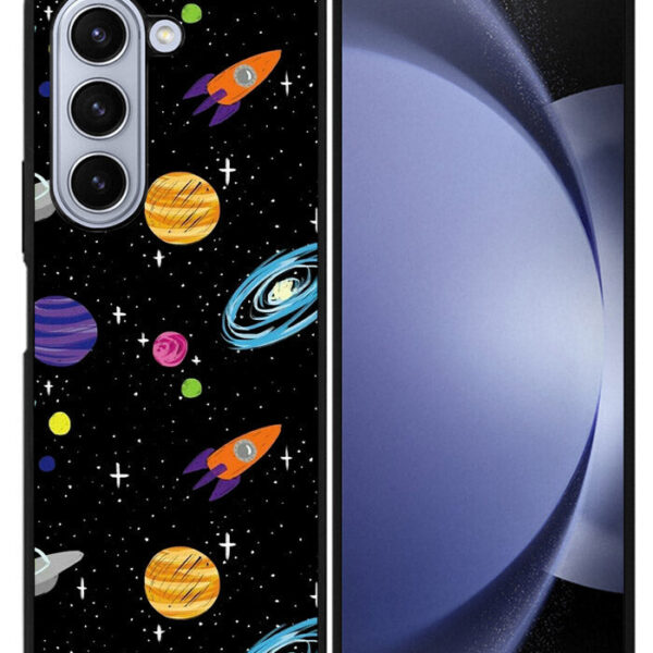 Planet Eliens Google Samsung Galaxy Z Fold 5 2023 5G Case CT1165