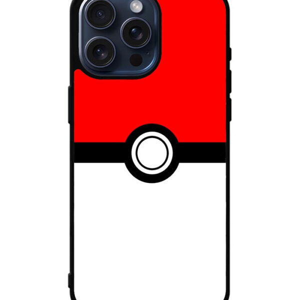 Pokeball iPhone 15 Pro Max Case CT0348