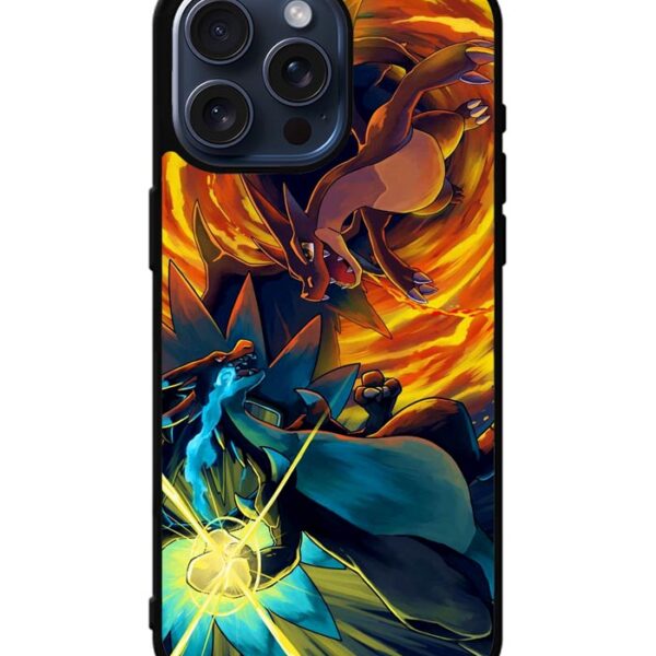 pokemon charizard mega evolution iPhone 15 Pro Max Case CT0629