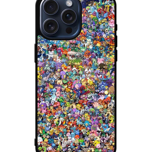 Pokemon Collage iPhone 15 Pro Max Case CT1254