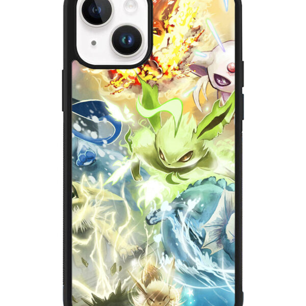 Pokemon Eevee Evolutions iPhone 15 Plus Case CT1221