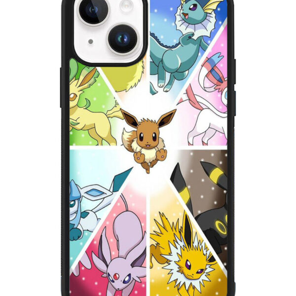 pokemon eevee wallpaper iPhone 15 Plus Case CT2828