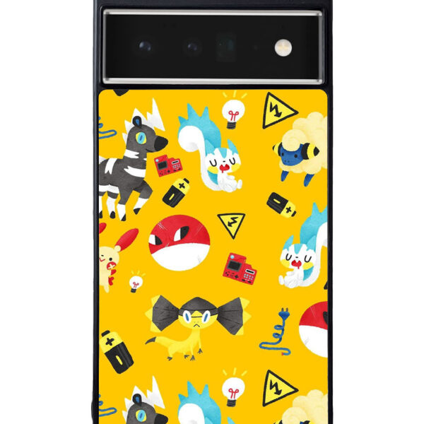 pokemon electric Google Pixel 6 Pro Case CT9679