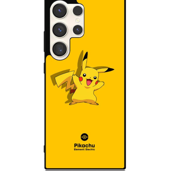 Pokemon Pikachu Anime Samsung Galaxy S24 Ultra Case CT8931