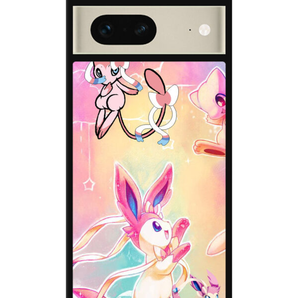 Pokemon Sylveon and Mew Google Google Pixel 7 Case CT0810
