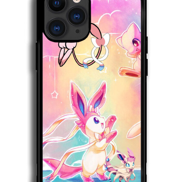 Pokemon Sylveon and Mew Google iPhone 13 Pro Max Case CT0810