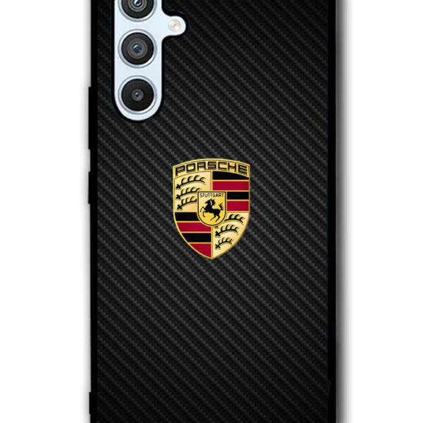 Porsche Logo Carbon Samsung Galaxy A54 5G Case CT2846