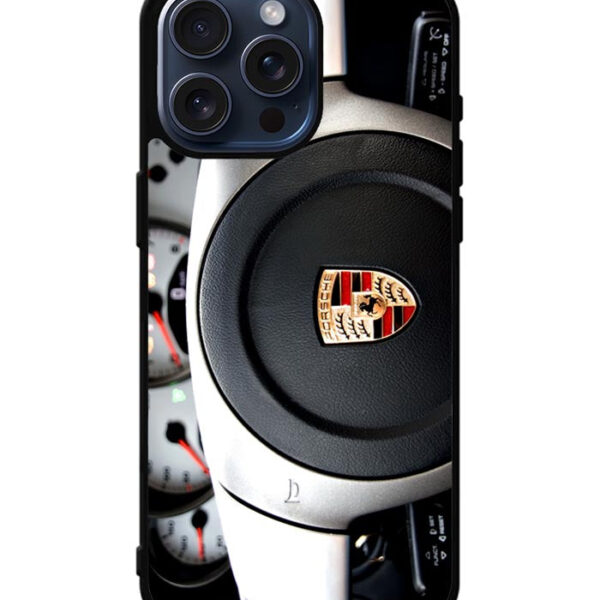 Porsche Logo iPhone 15 Pro Max Case CT0477