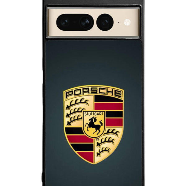 Porsche Logo Wallpaper Google Pixel 7 Pro Case CT0920