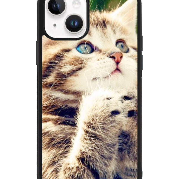 Prayer cat iPhone 15 Plus Case CT0546
