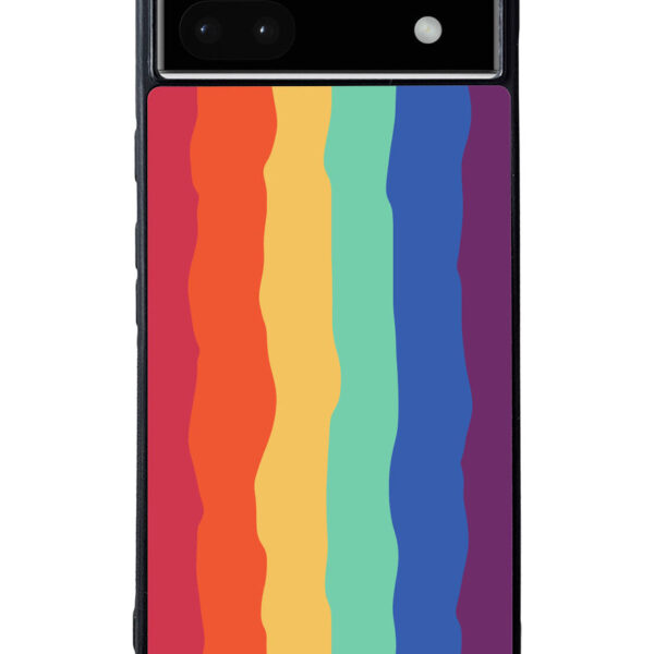 Pride Rainbow Stripes Google Pixel 6A Case CT8576