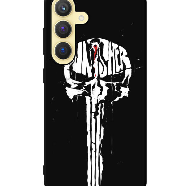 Punisher Black Samsung Galaxy S24 Plus Case CT10399
