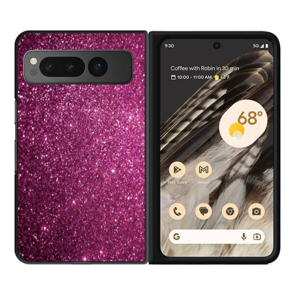 Purple Glitter Google Pixel Fold CT2812