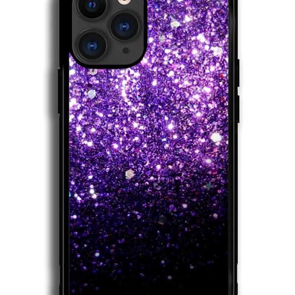 Purple Sparkling Glitter iPhone 13 Pro Max Case CT1255