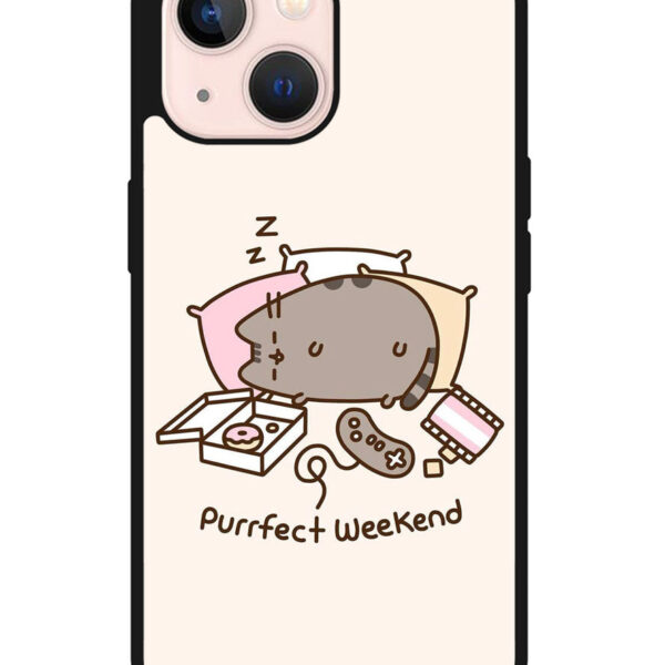 pusheen cat iPhone 13 Mini Case CT0483