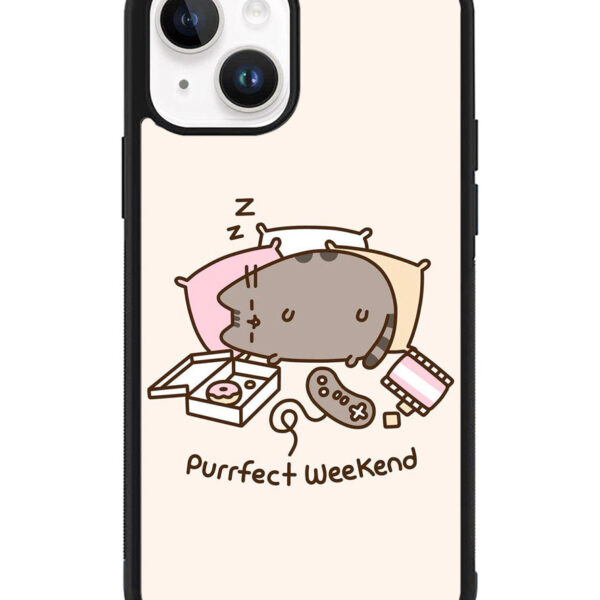 pusheen cat iPhone 15 Plus Case CT0483