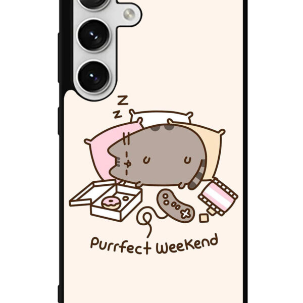 pusheen cat Samsung Galaxy S24 5G Case CT0483