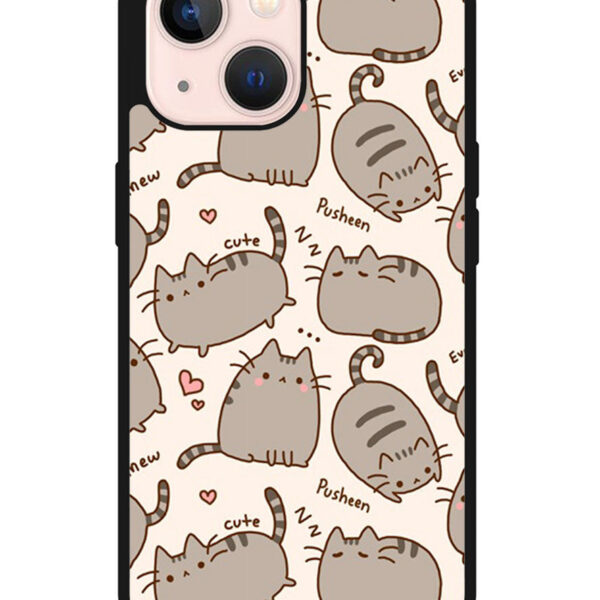 Pusheen The Cat Google iPhone 13 Mini Case CT1256