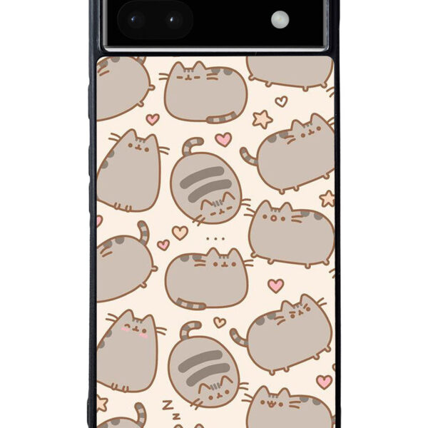 Pusheen The Cat Pattern Google Pixel 6A Case CT5503