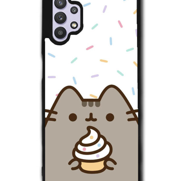 Pusheen The Cat Rainbow Cupcakes Samsung Galaxy A32 5G Case CT0980